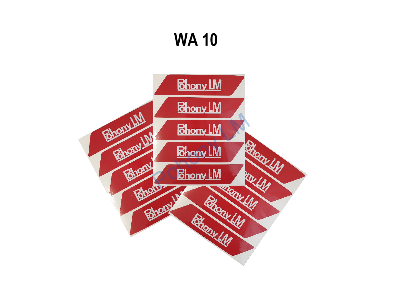 WA10 - reflexná nálepka