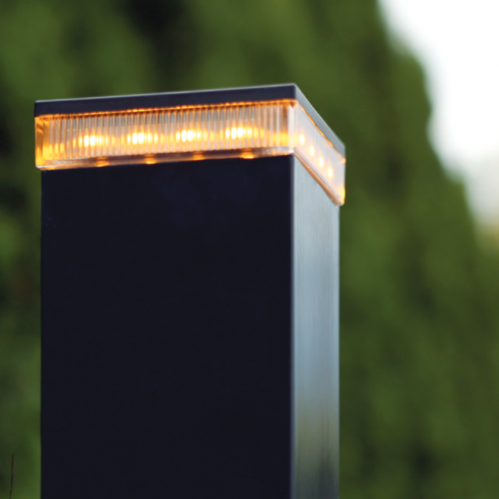 Stĺpikový maják/Stĺpiková lampa 80/100, 12-24V AC/DC alebo 230V AC