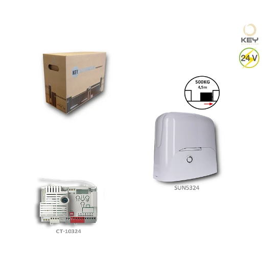 Key SUN5324 - samostatný pohon pre posuvnú bránu do 500kg