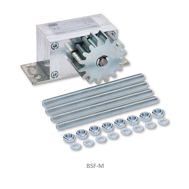 Hydraulická brzda do svahu pre pohon 7Nm
