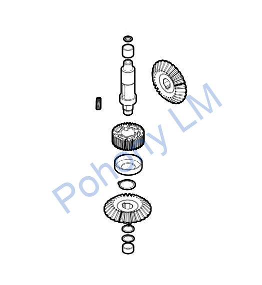 ND Nice prevodovka pohonu SPAMG217A00A Toona7024