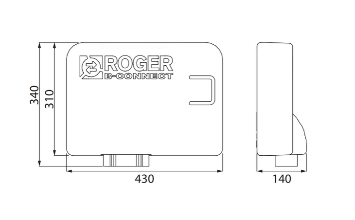 Roger Wifi modul pre programovanie a ovládanie
